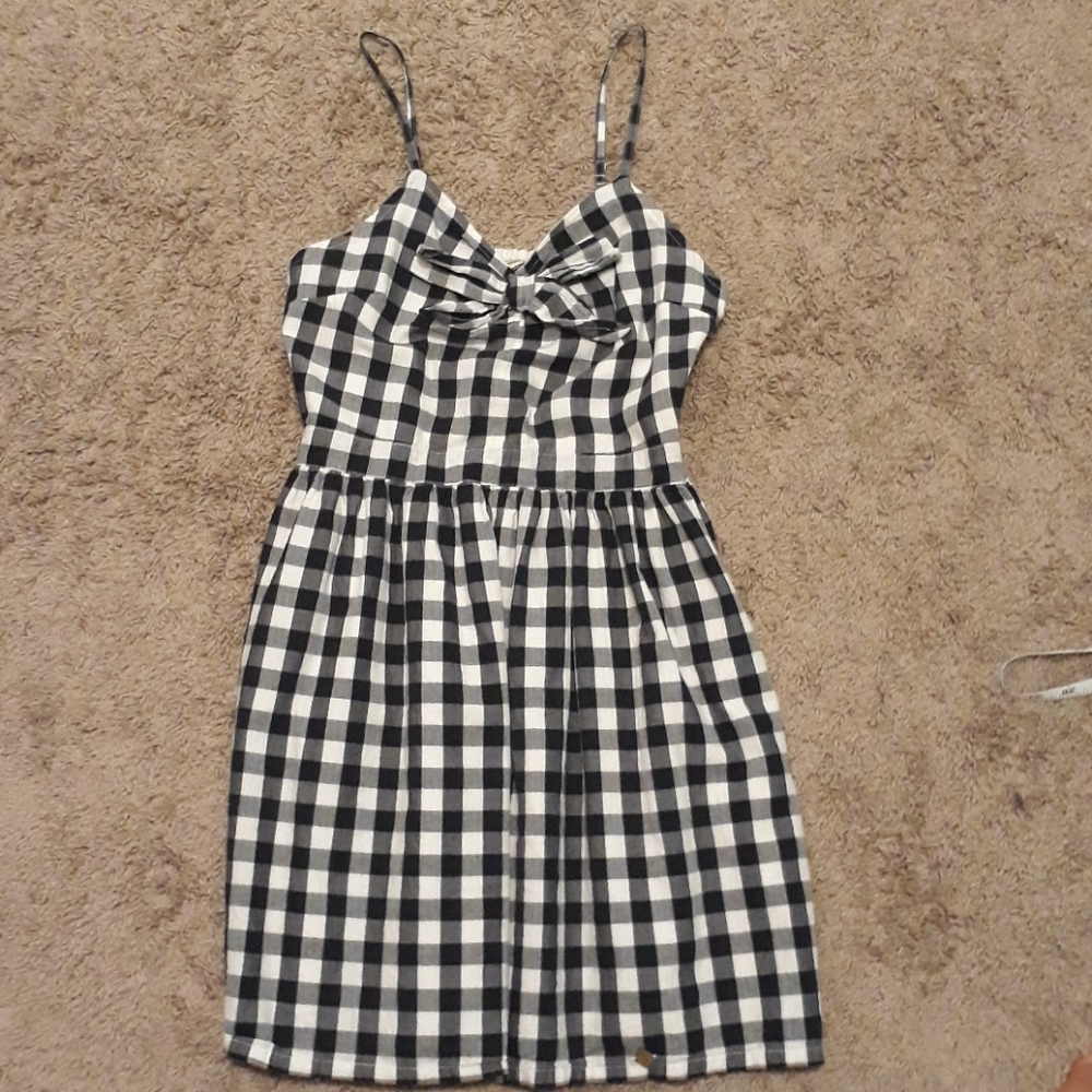 Black and White Superdry Dress